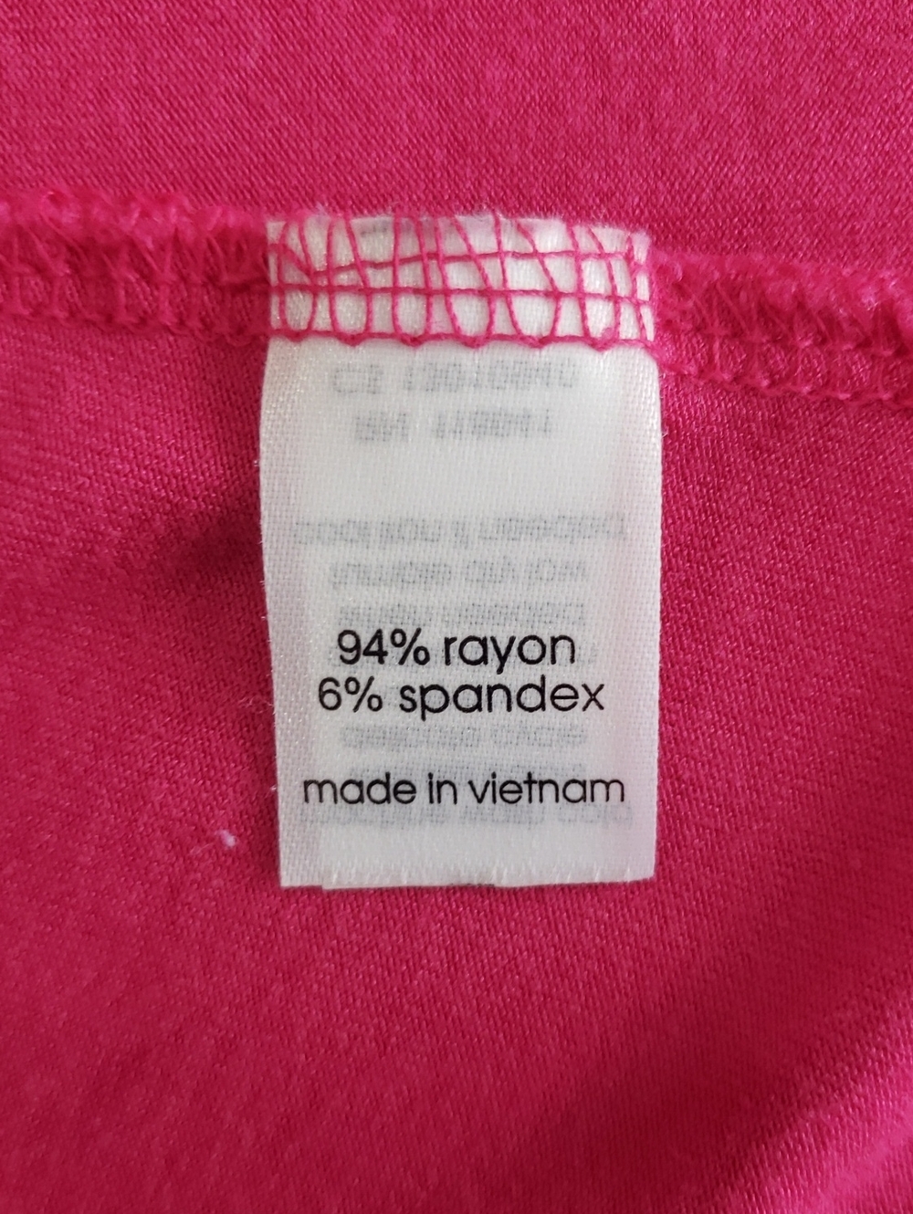 Lane Bryant Hot Pink Lace-Trim Cami, Size 26-28 - Picture 9 of 10